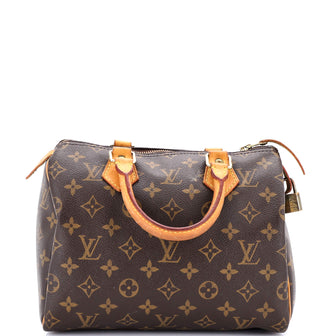 Louis Vuitton Speedy Handbag Monogram Canvas 25