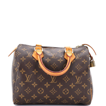 Louis Vuitton Speedy Handbag Monogram Canvas 25