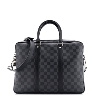 Louis Vuitton Porte-Documents Voyage Briefcase Damier Graphite PM