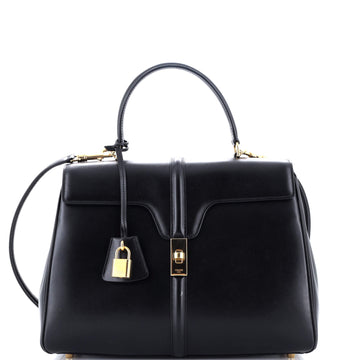 Celine 16 Top Handle Bag Smooth Calfskin Medium