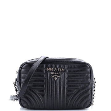 Prada Camera Bag Diagramme Quilted Leather Small