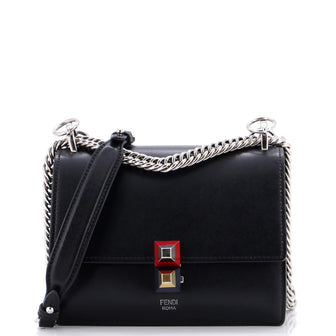 Fendi Kan I Bag Leather Small