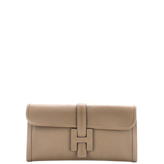 Hermes Jige Elan Clutch Evercolor 29