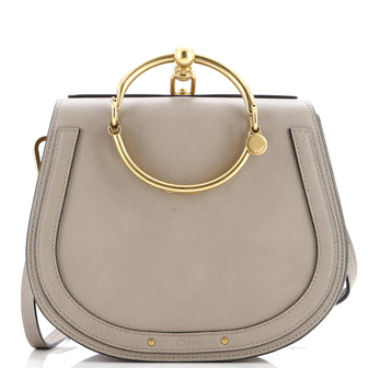 Chloe Nile Crossbody Bag Leather Medium