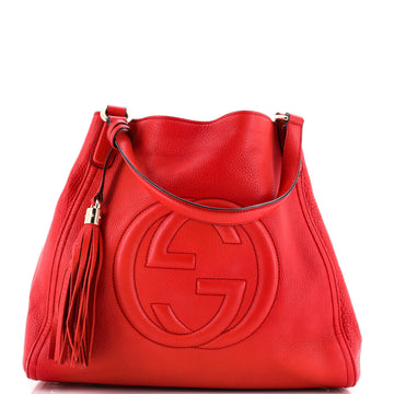 Gucci Soho Shoulder Bag Leather Medium