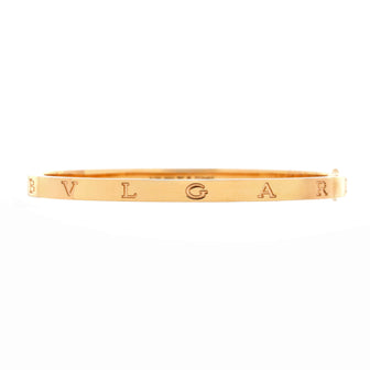 Bvlgari B.Zero1 Essential Hinge Bangle Bracelet 18K Rose Gold
