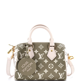 Louis Vuitton Speedy Bandouliere Bag Spring in the City Monogram Empreinte Leather 20
