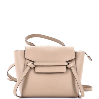 Celine Belt Bag Textured Leather Nano