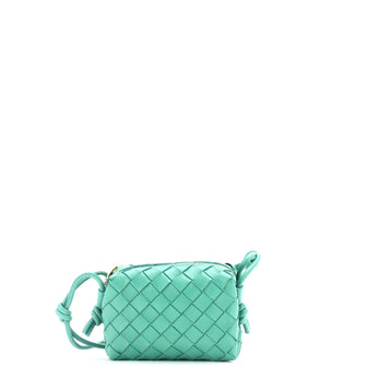 Bottega Veneta Loop Crossbody Bag Intrecciato Nappa Candy