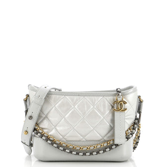 Chanel Gabrielle Hobo Quilted Aged Calfskin Small