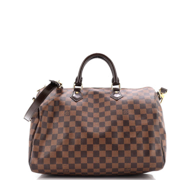 Louis Vuitton Speedy Bandouliere Bag Damier 35