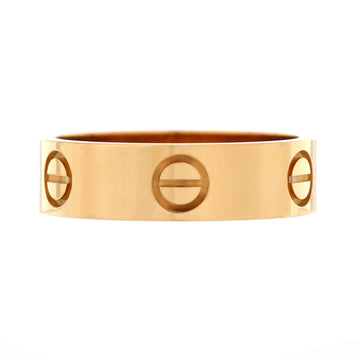 Cartier Love Band Ring 18K Yellow Gold