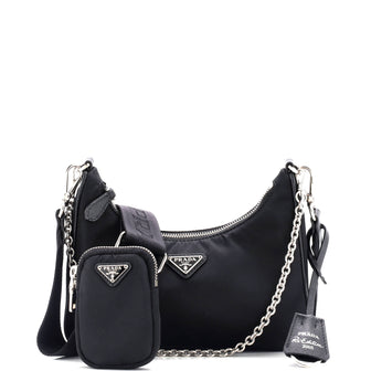 Prada Re-Edition 2005 Shoulder Bag Tessuto Small