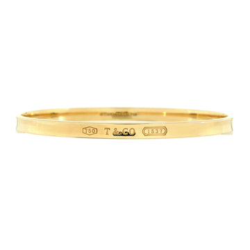 Tiffany & Co. 1837 Bangle Bracelet 18K Yellow Gold 5mm
