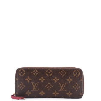 Louis Vuitton Clemence Wallet Monogram Canvas