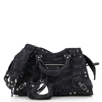 Balenciaga Neo Cagole City Bag BB Denim Medium