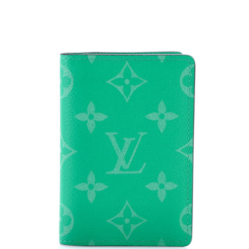 Louis Vuitton Pocket Organizer Monogram Taigarama