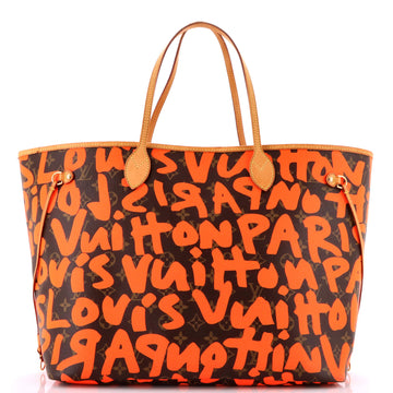Louis Vuitton Neverfull Tote Limited Edition Monogram Graffiti GM
