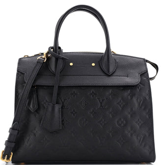 Louis Vuitton Pont Neuf Handbag Monogram Empreinte Leather MM