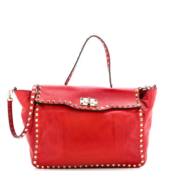 Valentino Garavani Rockstud Tote Soft Leather Medium