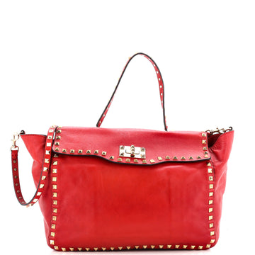 Valentino Garavani Rockstud Tote Soft Leather Medium