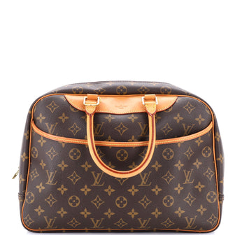 Louis Vuitton Deauville Handbag Monogram Canvas