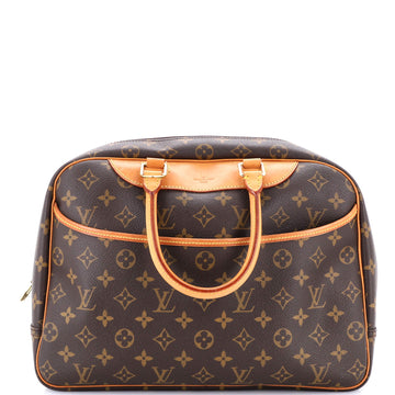 Louis Vuitton Deauville Handbag Monogram Canvas