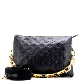 Louis Vuitton Coussin Bag Monogram Embossed Lambskin MM
