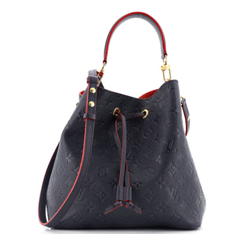 Louis Vuitton NeoNoe Handbag Monogram Empreinte Leather MM