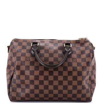 Louis Vuitton Speedy Bandouliere Bag Damier 30