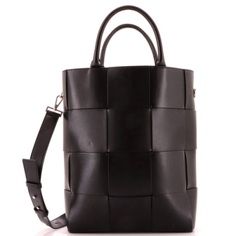 Bottega Veneta Cassette Convertible Tote Maxi Intrecciato Leather Medium