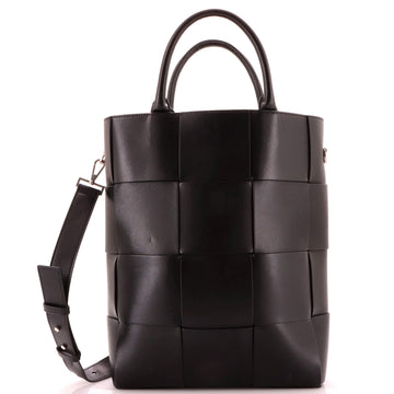 Bottega Veneta Cassette Convertible Tote Maxi Intrecciato Leather Medium