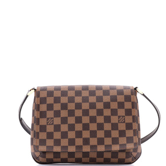 Louis Vuitton Musette Tango Handbag Damier