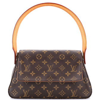 Louis Vuitton Looping Handbag Monogram Canvas Mini