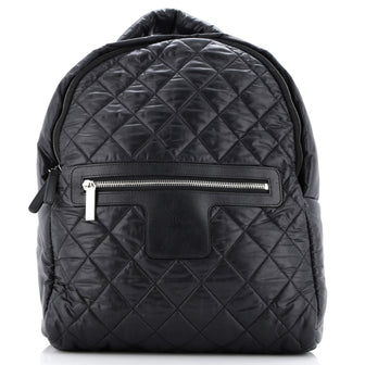 Chanel Coco Cocoon Backpack Quilted Nylon Large
