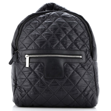 Chanel Coco Cocoon Backpack Quilted Nylon Large