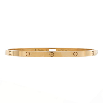 Cartier Love Bracelet 18K Yellow Gold Small