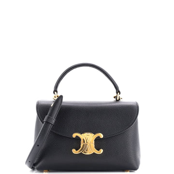 Celine Nino Top Handle Bag Leather Teen