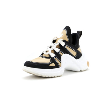 Louis Vuitton Women's LV Archlight Sneakers Monogram Technical Nylon with Leather