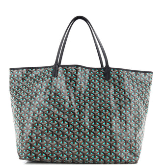 Goyard Saint Louis Tote Claire Voie Coated Canvas GM