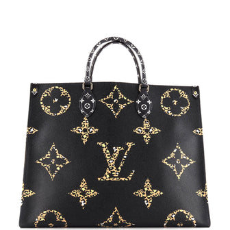 Louis Vuitton OnTheGo Tote Limited Edition Jungle Monogram Giant GM