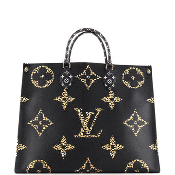 Louis Vuitton OnTheGo Tote Limited Edition Jungle Monogram Giant GM