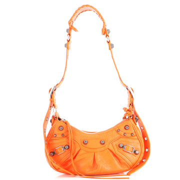 Balenciaga Le Cagole Giant Studs Shoulder Bag Leather XS