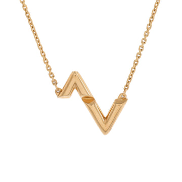 Louis Vuitton LV Volt Upside Down Pendant Necklace 18K Yellow Gold