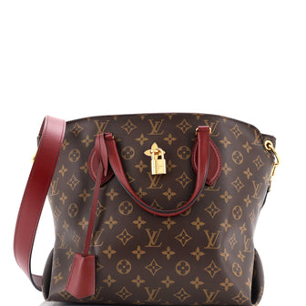 Louis Vuitton Flower Zipped Tote Monogram Canvas MM