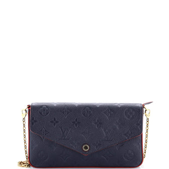 Louis Vuitton Felicie Pochette Monogram Empreinte Leather