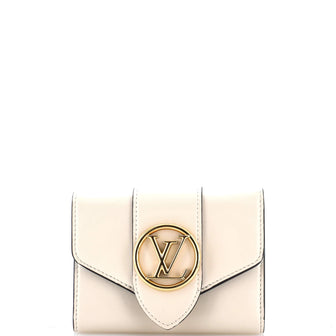 Louis Vuitton LV Pont 9 Wallet Leather Compact