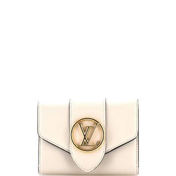 Louis Vuitton LV Pont 9 Wallet Leather Compact
