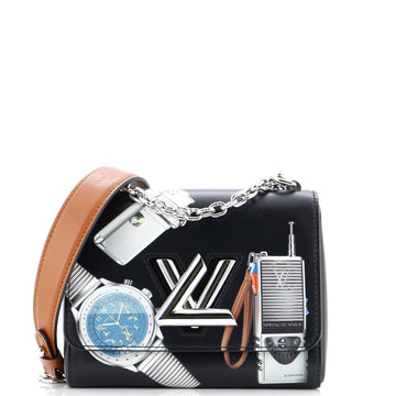 Louis Vuitton Twist Handbag Limited Edition Printed Leather PM