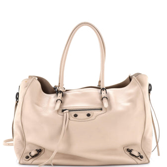 Balenciaga Papier B4 Zip Around Classic Studs Bag Leather